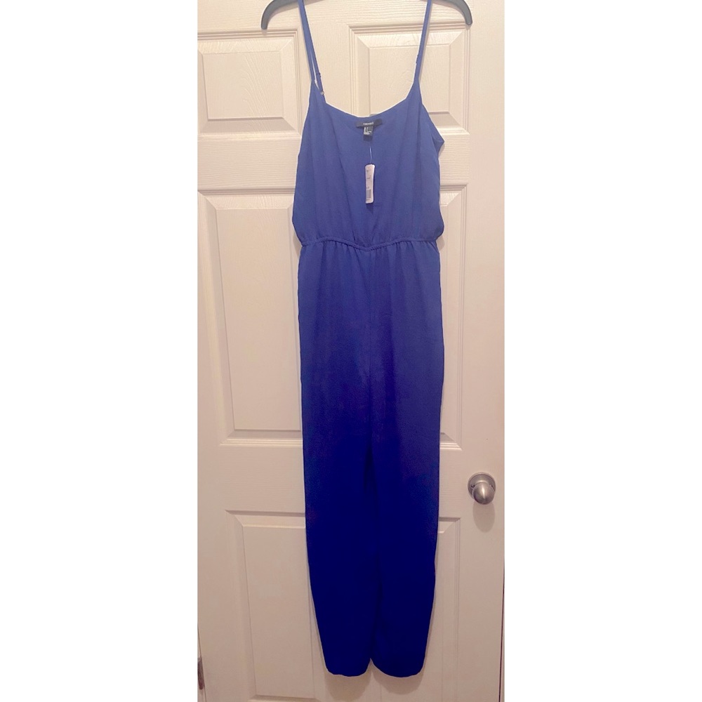 Forever 21 Royal Blue Jumpsuit